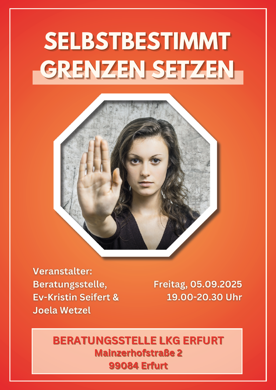 Seminar: Selbstbestimmt Grenzen setzen